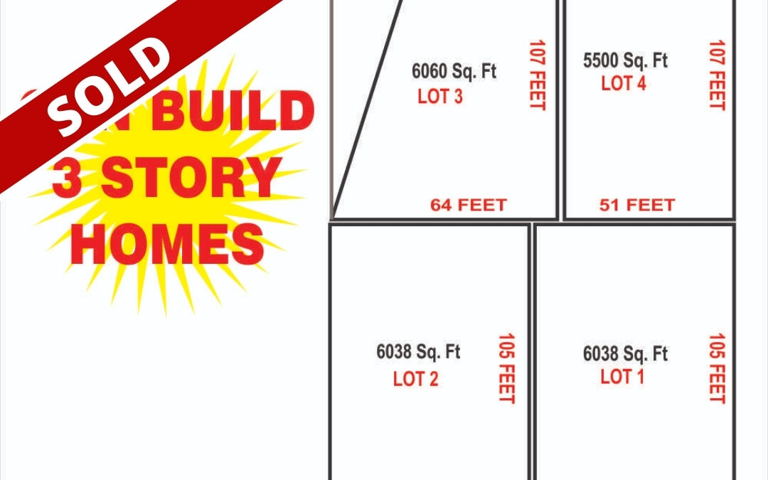 4 Lots for Sale 190 & 60b Ave